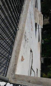 Επισκευή εξωτερικών τοίχων κτιρίου στο Μοσχάτο