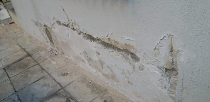 Ανιούσα υγρασία στους τοίχους αντιμετώπιση