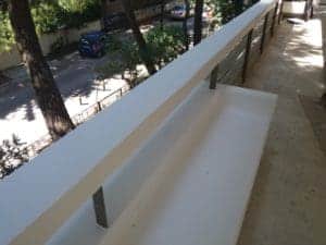 επισκευή κουπαστής από μπετόν