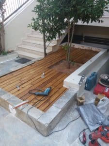 Κατασκευή ξύλινου deck