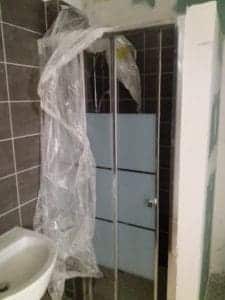 κατασκευή ντουζιέρας