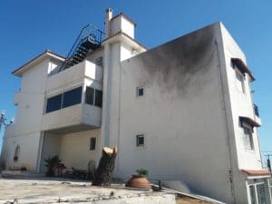 Αποκατάσταση κτιρίου από πυρκαγιά