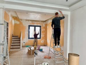 ανακαίνιση δωματίου βαψίματα